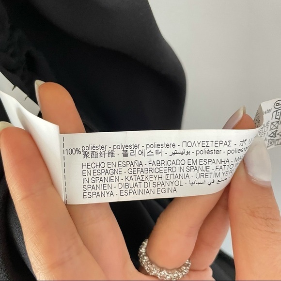 Zara Black Midi Dress - Picture 16 of 16